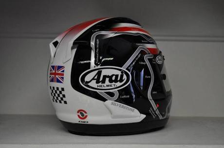 Arai RX-GP L.Haslam Donington 2013 by Drudi Performance & DiD Design