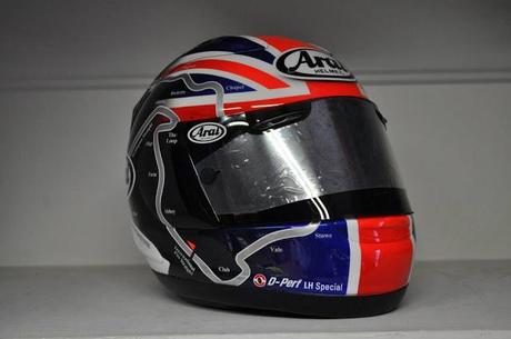 Arai RX-GP L.Haslam Donington 2013 by Drudi Performance & DiD Design