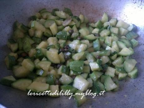 pasta,zucchine,scamorza,