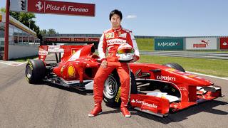 Kamui Kobayashi testa la F10