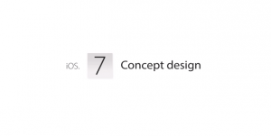 Apple iOs 7: alcuni concept video del futuro flat design