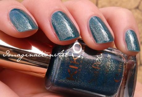 kiko 428 fierce spirit river green swatch swatches smalto nail lacquer polish unghie