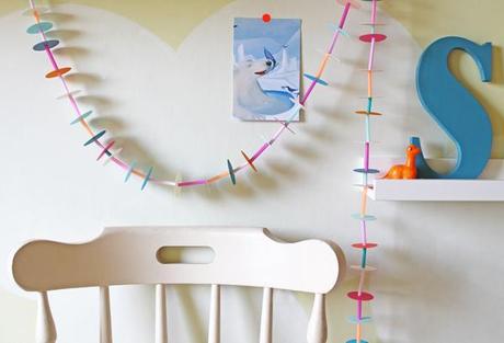 Ghirlanda DIY per la stanza dei bimbi ● Garland DIY for children's room