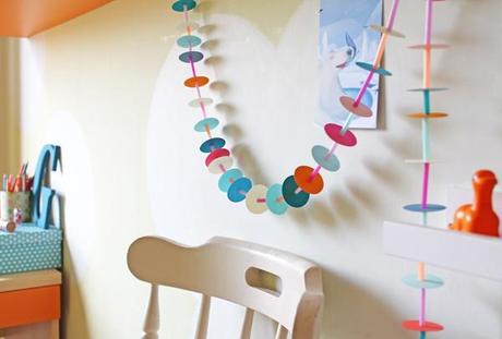 Ghirlanda DIY per la stanza dei bimbi ● Garland DIY for children's room