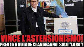 Piazze vuote e urne deserte: vince l’astensionismo!