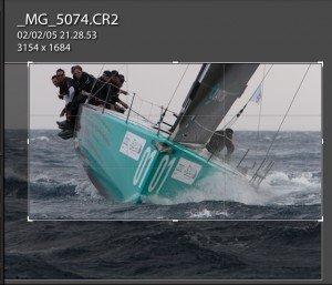 rivedo l'inquadratura per avvicinare e ingrandire: così l'attenzione arriva più facilmente sui volti dell'equipaggio