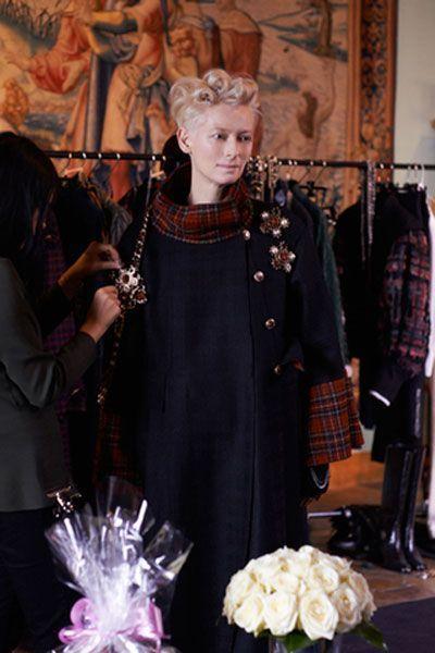 Tilda Swinton per Chanel