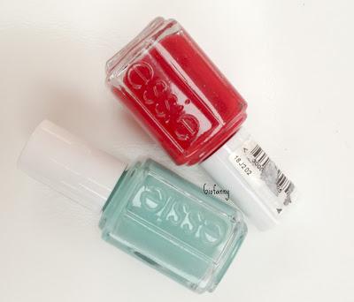 [Review]: ESSIE - Turquoise&Caicos; 98 and Forever Yummy 57