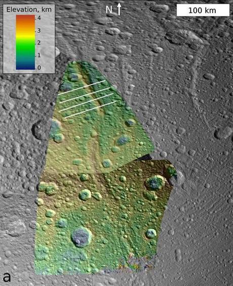 Dione - Janiculum Dorsa