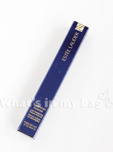 A close up on make up n°164: Estee Lauder, Sumptuous Extreme Lash Multiplying Volume Mascara n°01 Extreme Black