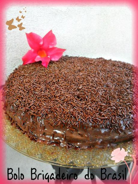 Torta brigadeiro presentazione