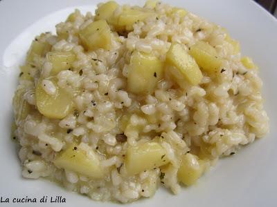 Riso e risotti: Risotto mele e menta