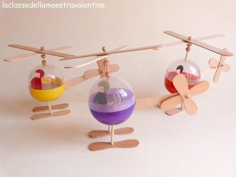 Elicotteri giocattolo (guest post de La classe della maestra Valentina)