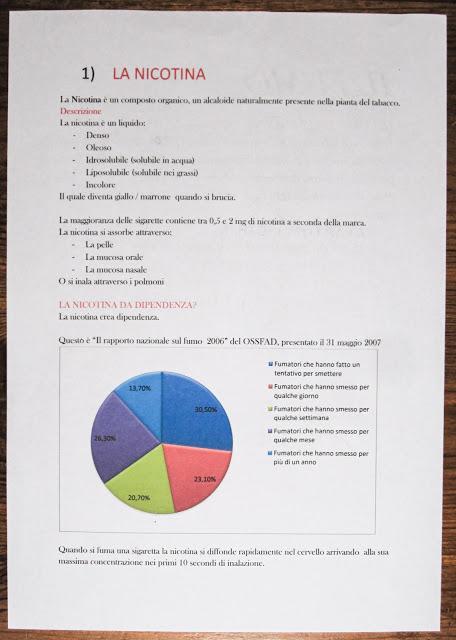 World No Tobacco Day 2013 al CFP: le sostanze chimiche contenute nel fumo