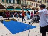  Giochi di disabilità in Piazza Erbe