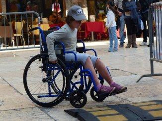  Giochi di disabilità in Piazza Erbe