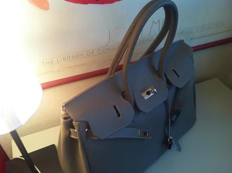 New in: birkin inspired grigia