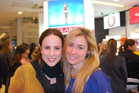 foto clarins evento creme cura corpo