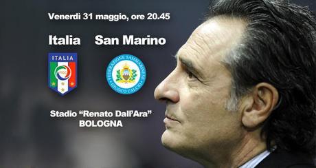 Nazionale: amichevole Italia-San Marino in diretta su San Marino RTV‏