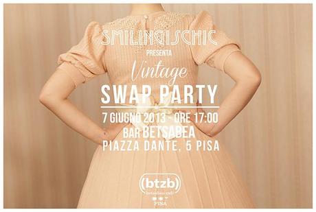 Smilingischic, fashion blog, locandina, Swap Party, Vintage Swap Party, eventi