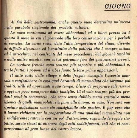 giugno,almanacco,cucina,ricette