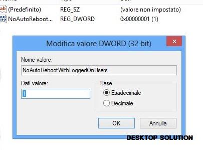 Windows 8 - Eegedit - New (6. NoAutoRebootWithLoggedOnUsers) - DWORD