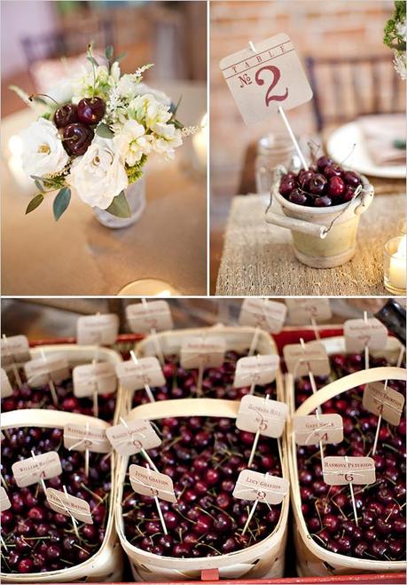 cherry red wedding