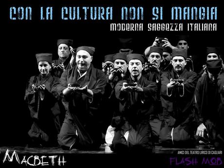 Manifestazione alla Prima di Macbeth