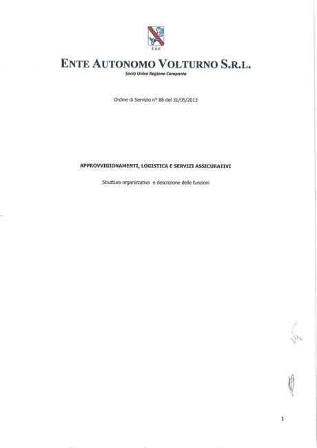 EAV - Approvvigionamenti, Logistica e Servizi Assicurativi Funzioni, strutture e nomi