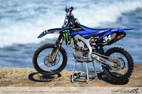 Yamaha YZ 450 FM MX1 Team Monster Energy Yamaha 2013