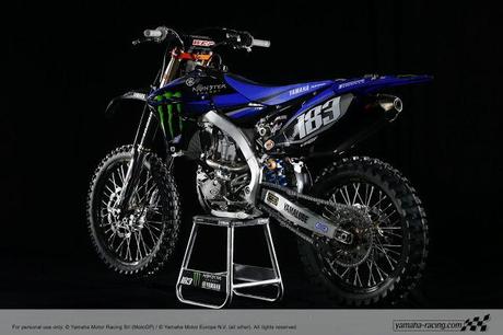 Yamaha YZ 450 FM MX1 Team Monster Energy Yamaha 2013