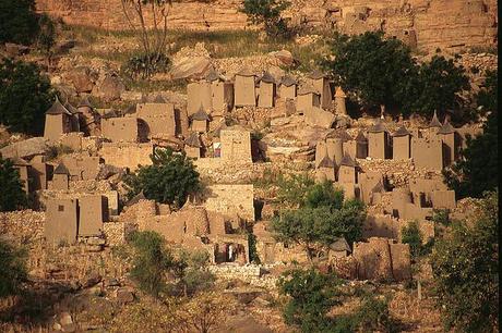 Un villaggio dogon in Mali (foto di John Spooner)