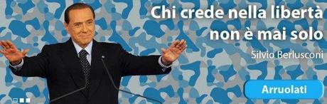 Pdl: “L’esercito della libertà”, il sito per diventare “soldato” di Berlusconi