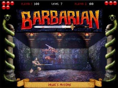 Barbarian è un videogioco picchiaduro a tema Fantasy.