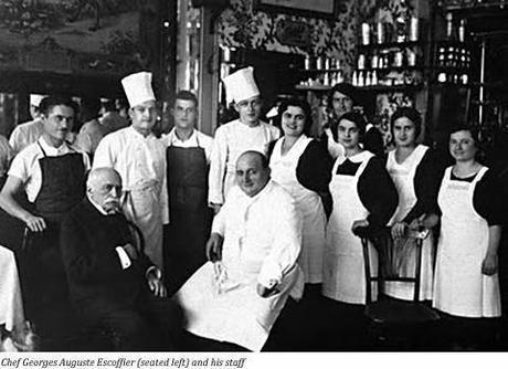 Teste coronate, Escoffier, “Il Re degli Chef ” e  ”Lo Chef dei Re”