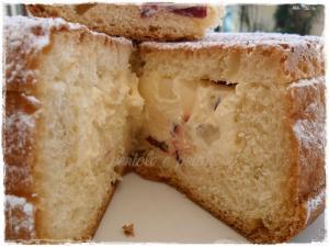 torta allo yogurt tiramisù e pesche
