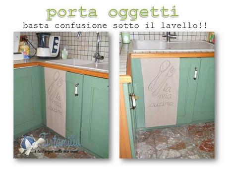 Sotto il lavello... niente!! :)