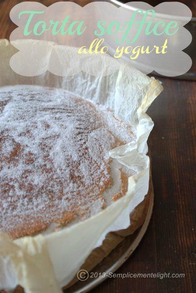 Torta soffice allo yogurt