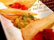 NACHOS GUACAMOLE SALSA PICCANTE