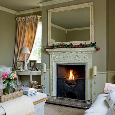 Front sitting room fireplace | Georgian house tour in Lincolnshire | PHOTO GALLERY | Homes & Gardens | housetohome.co.uk