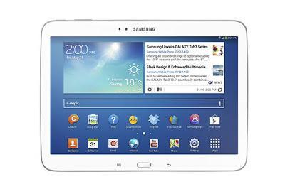 Samsung Galaxy Tab 3 10.1: scheda tecnica