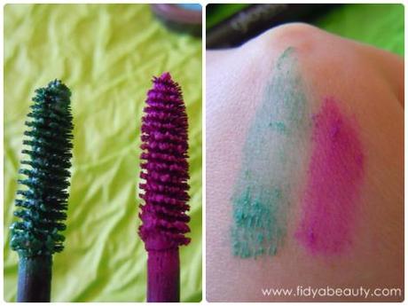 Mascara n.2 Green new wave e n.4 Fuchsia beat costo € 8,90