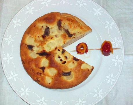 Focaccia con Fiori di Zucca e Pinoli per “Tutti da me sabato sera” - la seconda sfida