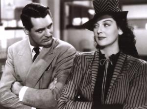 Cary Grant e Rosalind Russell