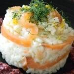 Ricette di primi: risotto al salmone