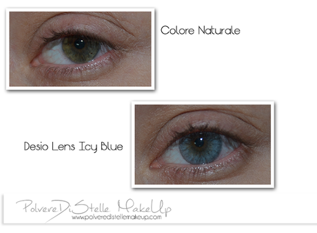 Review: Lenti a contatto Icy Blue - DESIO LENS