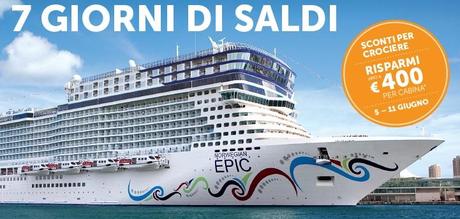 Da Norwegian Cruise Line gli speciali “7 giorni di Saldi”