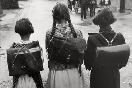 In the Street...Old Satchels...Milan & Paris