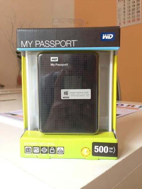 My Passport 500 GB Hard Disk esterno Superspeed Western Digital My Passport 