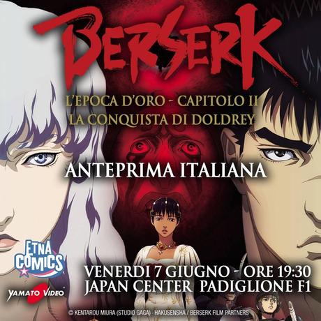 Anteprima e nuovo video di Berserk Movie 2